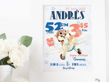 Natalicio bebe - Ardilla piloto · Via www.paratodos.sweethings.net
