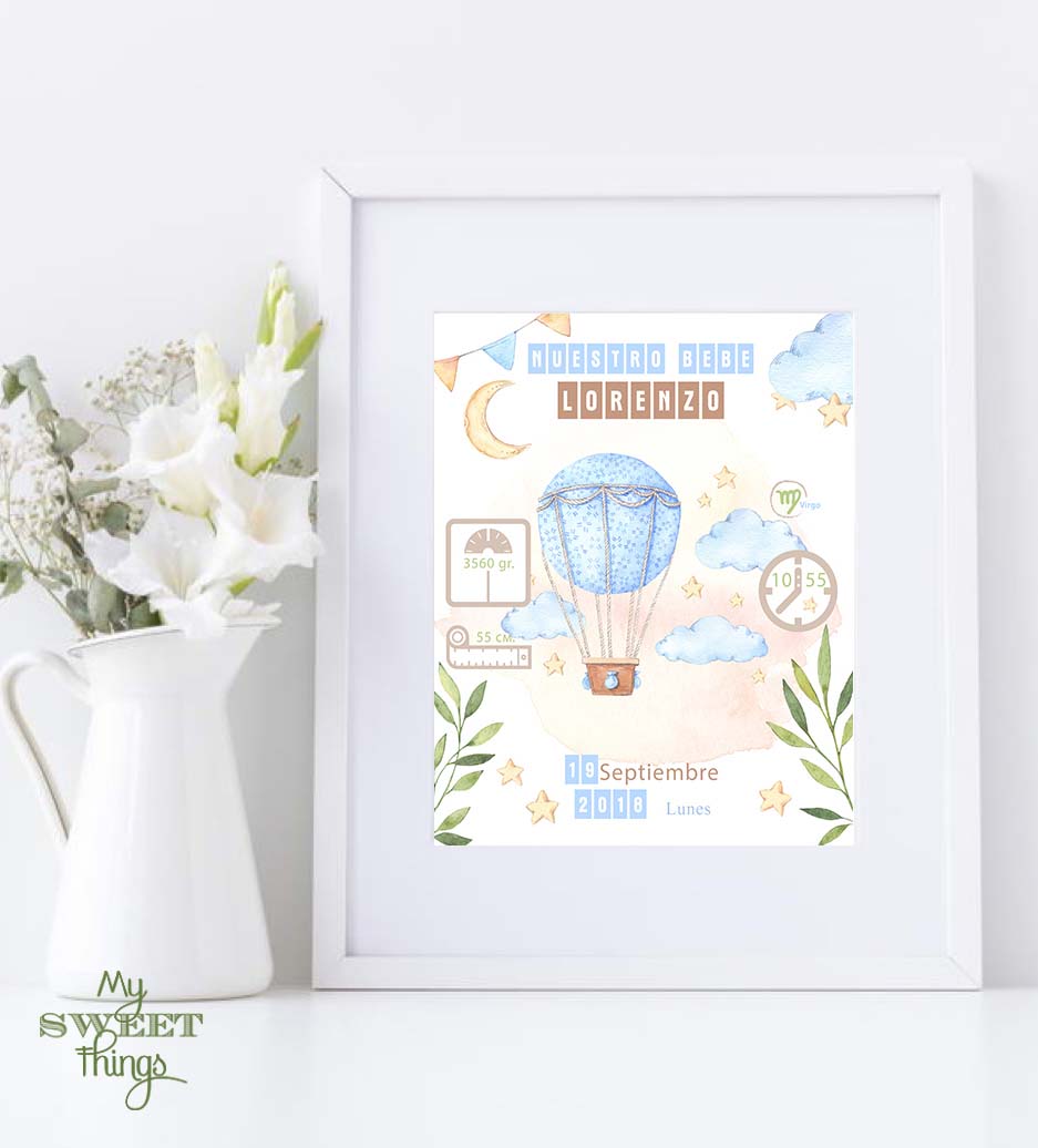 Natalicio Balloon · Via www.paratodos.sweethings.net 1 Natalicio bebe - Balloon · Via www.paratodos.sweethings.net